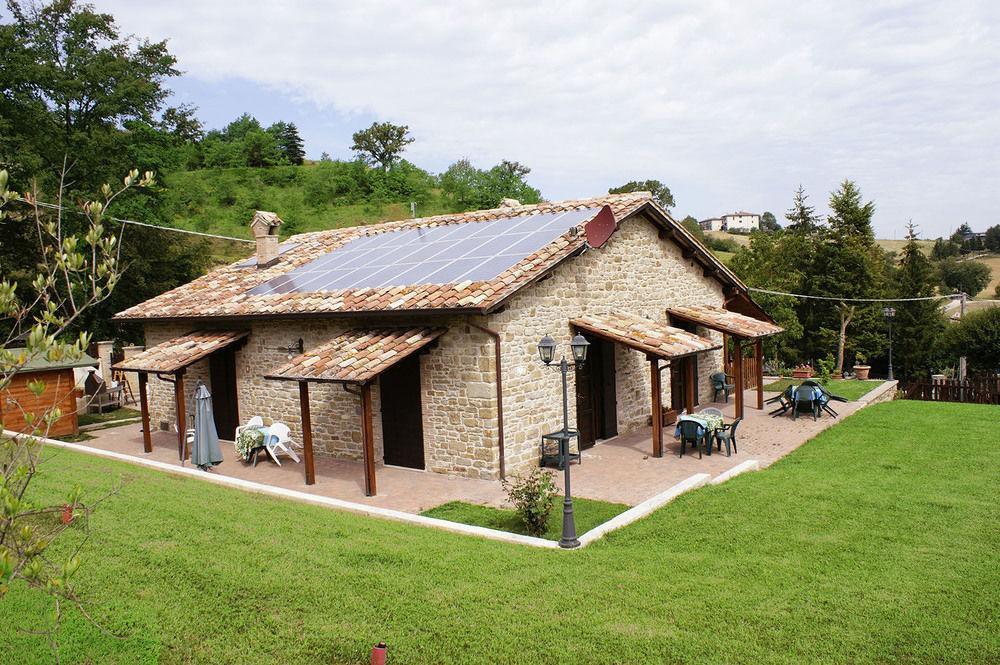 Agriturismo Ponte Di Riocchio グッビオ エクステリア 写真